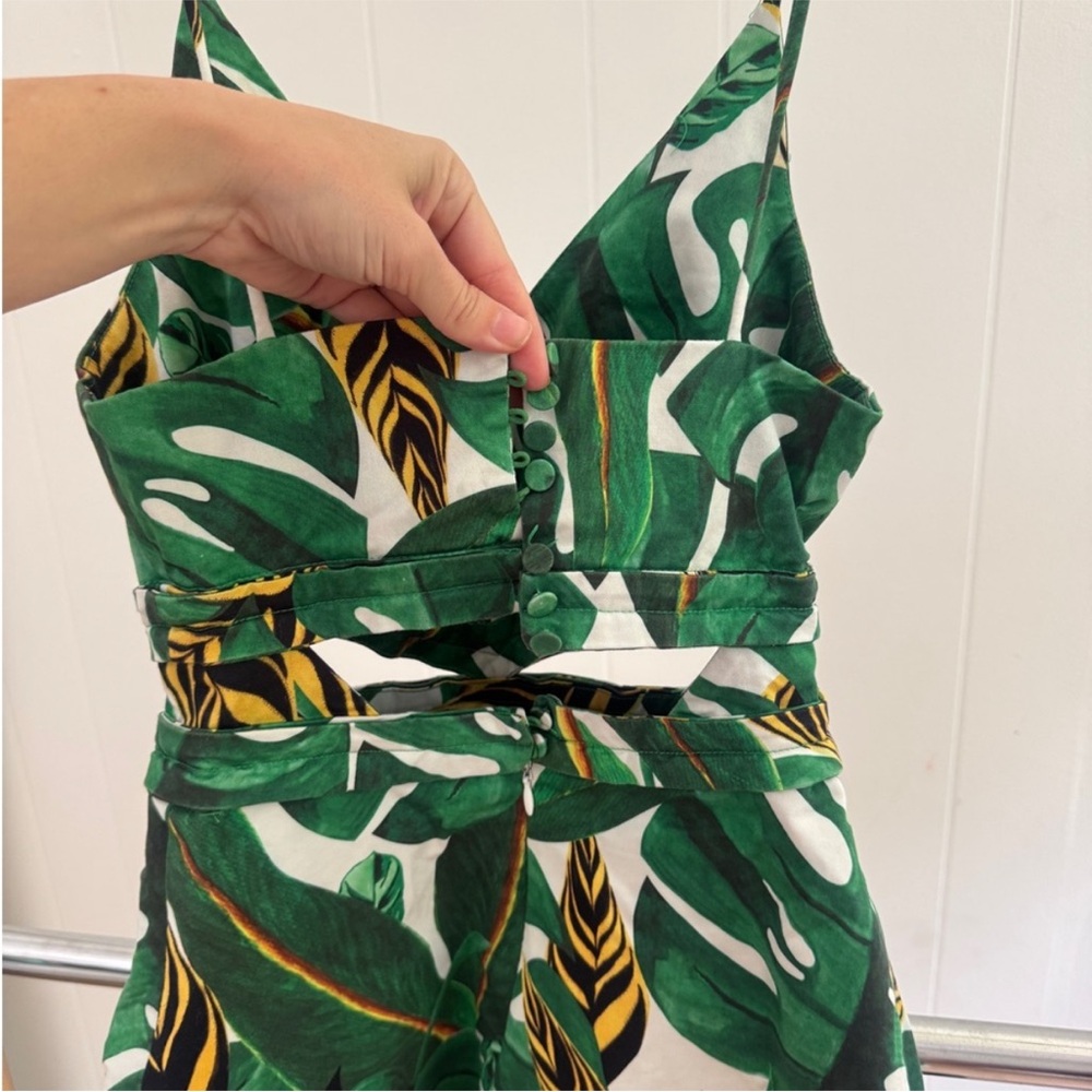 Farm Rio Max Amazonia Cutout Mini Dress size xs - Picture 3 of 5